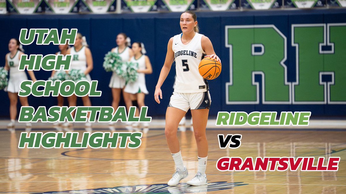 UTAH HIGH SCHOOL BASKETBALL!! Ridgeline vs Grantsville Highlight recap!
youtu.be/WhjuSM1PY80