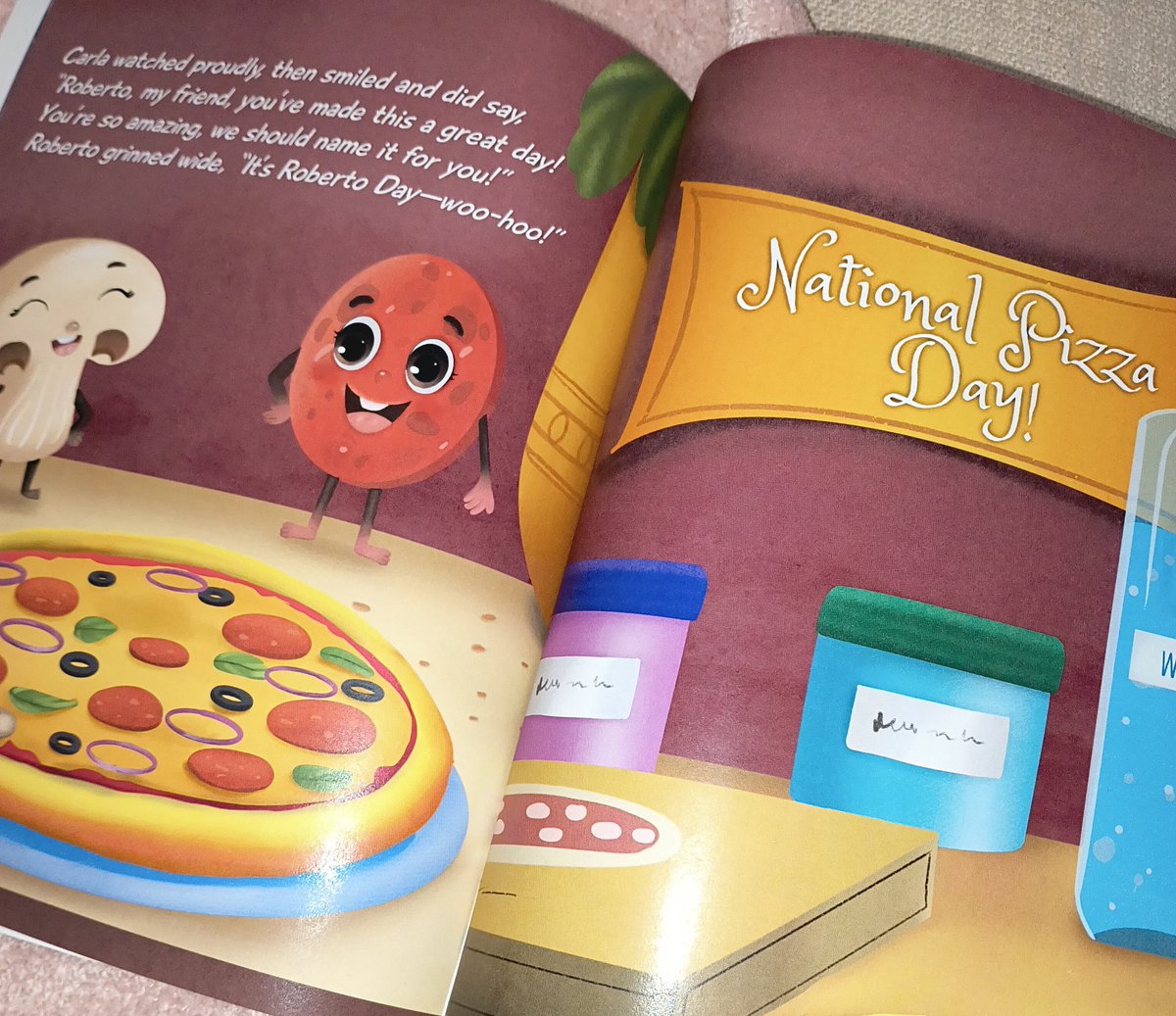 oneroadrunner's tweet photo. Meet Roberto, The Sleepy Pepperoni 🍕 by M.A. Cogert on Amazon #storytime https://t.co/eokWHEjJhh