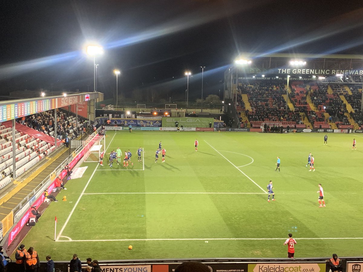 KKennealey's tweet photo. Lincoln City 0-2 Blackpool 

Just not our night. Ashley Fletcher pounced on a hesitant moment from Jackson to calmly dink home. Olly Casey finished from a corner to double the Tangerines advantage, sealing the points. 
#WeAreImps | #Imps | #ImpsAsOne | #LINBLA | #UTMP https://t.co/LMyGHPAYyl
