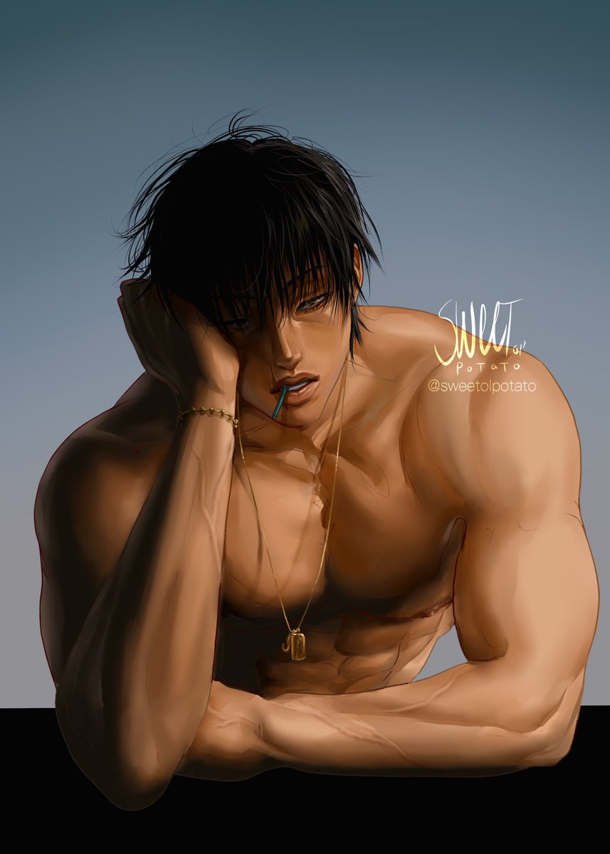 sweetolpotato's tweet photo. I need him so bad it huuurrtss😫 #Toji #TojiFushiguro https://t.co/DYgageNyQK