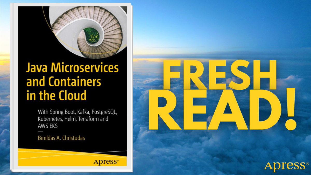 Apress's tweet image. 🚀 Level up your #JavaMicroservices game! Learn to build, containerize, and deploy with Spring Boot, Kafka, PostgreSQL, and more. Perfect for beginners and pros alike! #CloudComputing
🔗 ow.ly/9nVC50UECZC