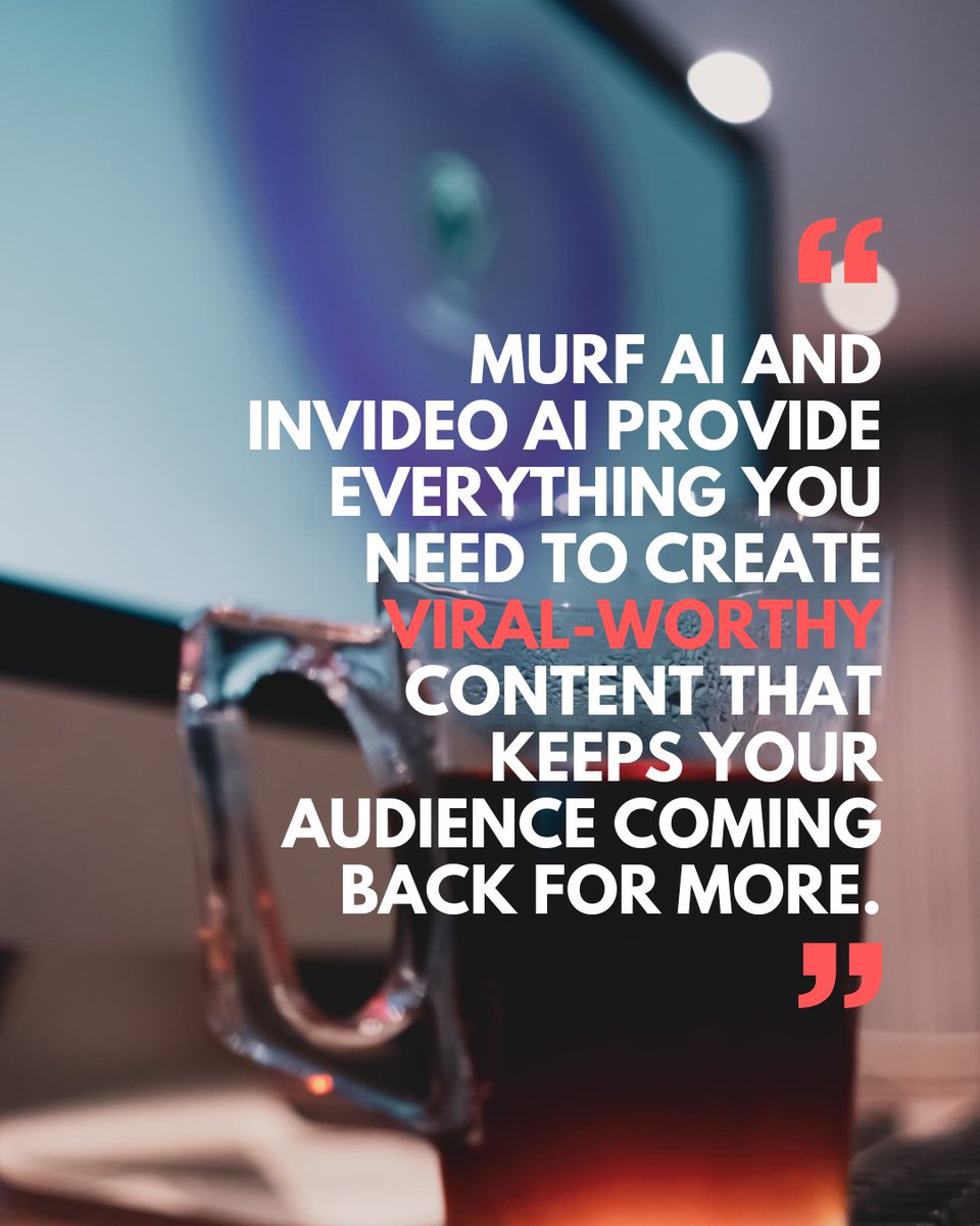 onlinereadblog's tweet image. Want to go viral? 🌟 Start using AI tools today! Murf AI + InVideo AI are your secret weapons for engaging, professional videos. Follow us now and tap the link in bio to learn more. 🙌 Comment ‘VIRAL’ for a free guide! #VideoEditingTools #AIForContent