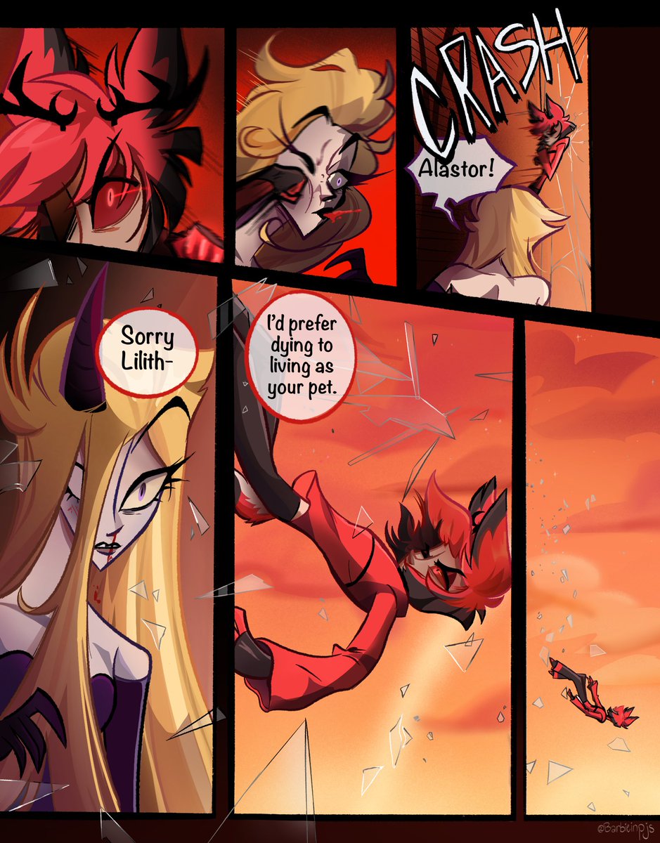 Barbieinpjs's tweet image. Secret Keepers part 20
A repost because the algorithm is being goofy
#radioapple #HazbinHotel