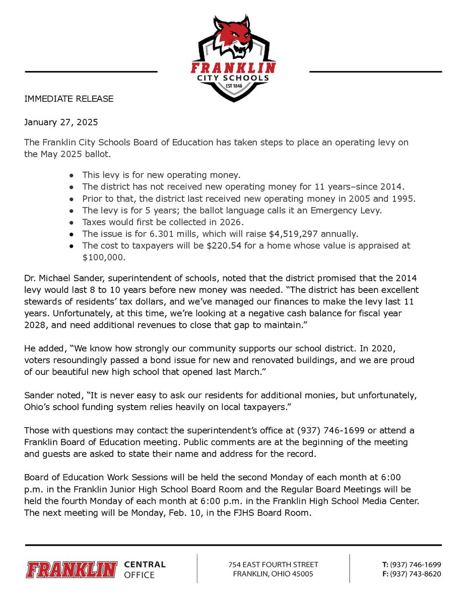 FCS Wildcats tweet media