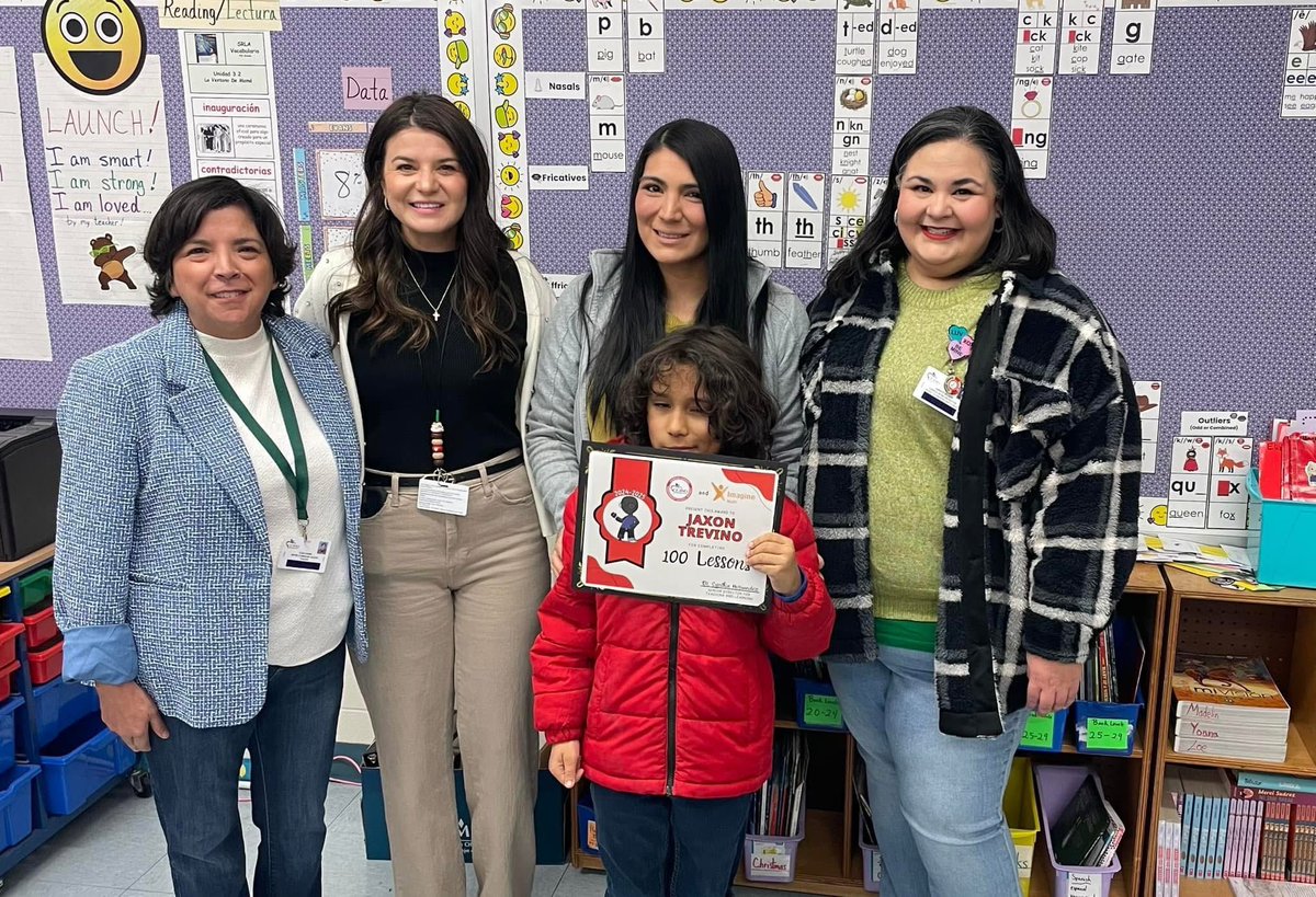 Vicky Ybarra (@victoriacybarra) on Twitter photo Congrats Alex, Tyler, and Jaxon for reaching 100 lessons on <a href="/ImagineLearning/">Imagine Learning</a> ๐คฉ Way to go!
<a href="/MooreEagles148/">Blanche Moore Elementary</a> Congrats Alex, Tyler, and Jaxon for reaching 100 lessons on <a href="/ImagineLearning/">Imagine Learning</a> ๐คฉ Way to go!
<a href="/MooreEagles148/">Blanche Moore Elementary</a>