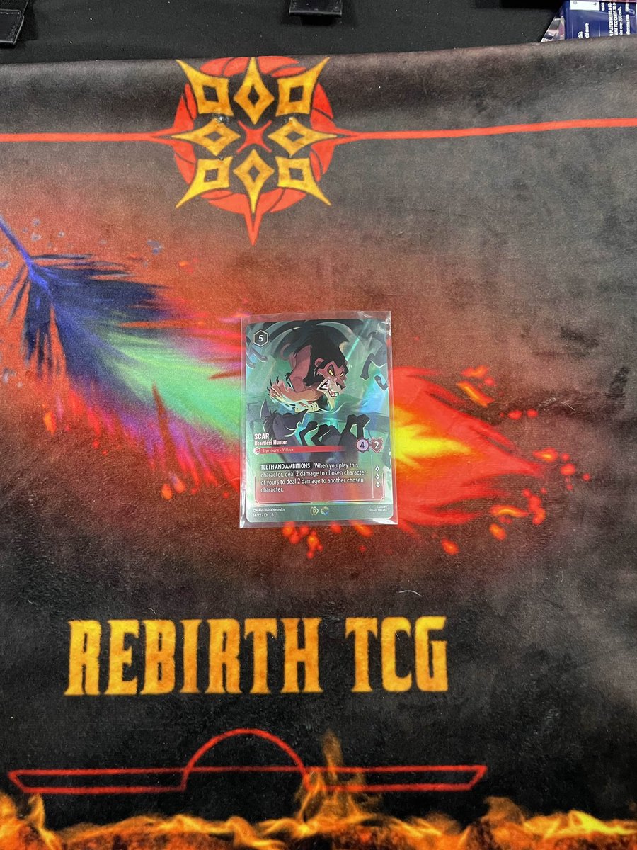 Team Rebirth π¦βπ₯ (@teamrebirth_tcg) on Twitter photo Team Rebirth took home a total of 4 Scars & 2 Playmats this past weekend of Set Champs!
This brings the teamβs total up to 9 Scars & 2 Playmats for the first 2 weekends!β€οΈβπ₯π¦βπ₯ππ
The team has played:
Ruby/Amethyst π΄π£
Amber/Steel π‘βͺοΈ
Amethyst/Steel π£βͺοΈ
Ruby/Sapphire π΄π΅ Team Rebirth took home a total of 4 Scars & 2 Playmats this past weekend of Set Champs!
This brings the teamβs total up to 9 Scars & 2 Playmats for the first 2 weekends!β€οΈβπ₯π¦βπ₯ππ
The team has played:
Ruby/Amethyst π΄π£
Amber/Steel π‘βͺοΈ
Amethyst/Steel π£βͺοΈ
Ruby/Sapphire π΄π΅