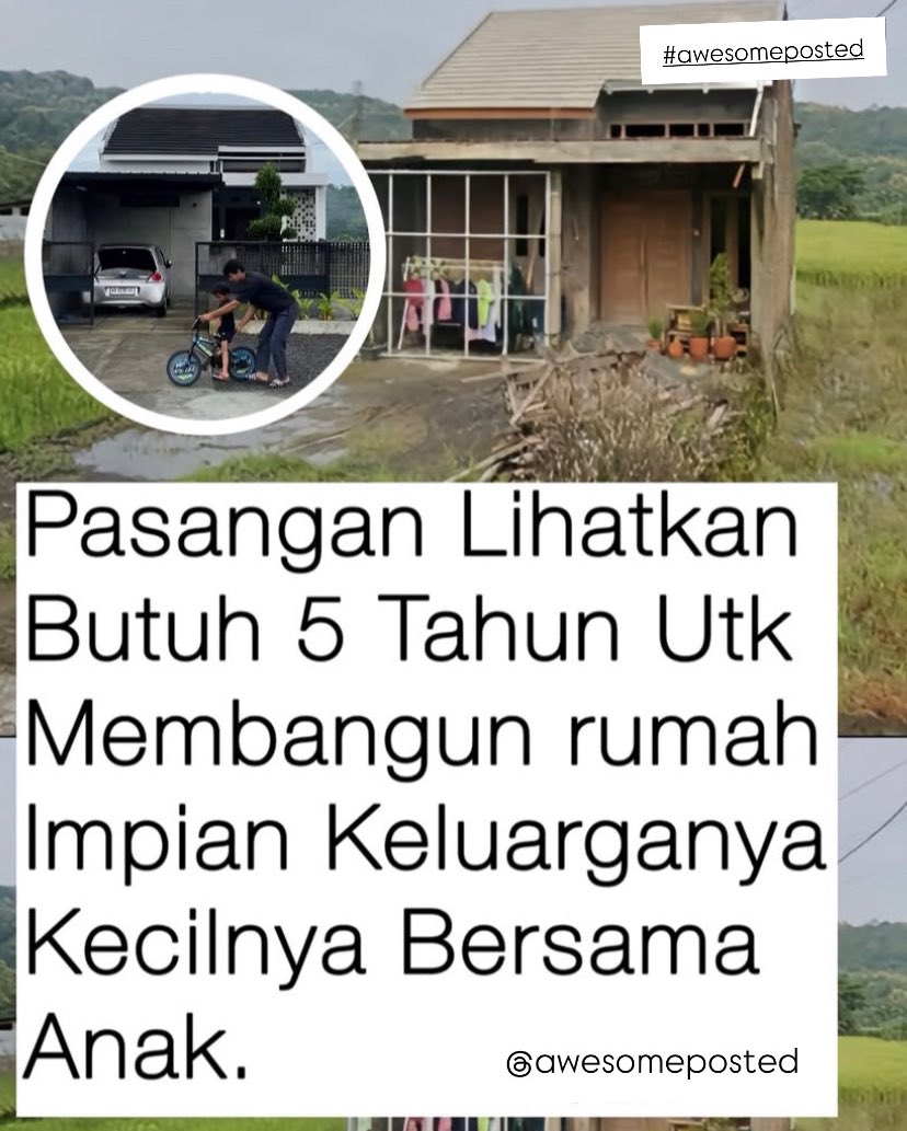 semangat pejuang rumah
motivasi kenapa harus punya rumah sendiri

— a thread