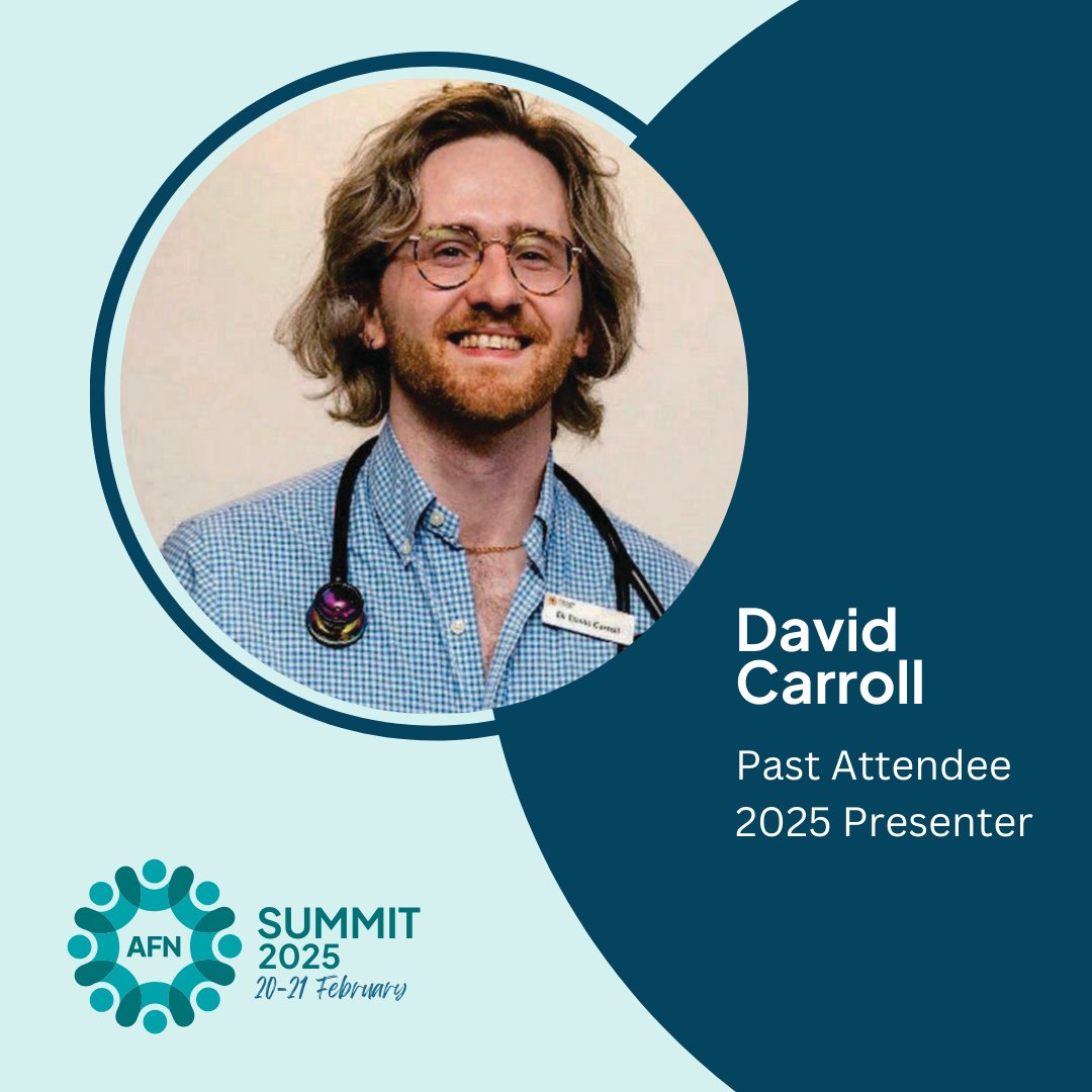 Australian Frailty Network (@ausfrailty) on Twitter photo ๐ฆ Summit Spotlight on <a href="/davidecarroll/">david carroll</a>, Geriatric Medicine Registrar & 2024 CRE Award Winner!
"AFN Summit was invaluable. Excited to return & share my progress!"
Catch him at the 2025 AFN Summit!
๐
20-21 Feb 2025
๐ Register: lnkd.in/e3A_jJeD ๐ฆ Summit Spotlight on <a href="/davidecarroll/">david carroll</a>, Geriatric Medicine Registrar & 2024 CRE Award Winner!
"AFN Summit was invaluable. Excited to return & share my progress!"
Catch him at the 2025 AFN Summit!
๐
20-21 Feb 2025
๐ Register: lnkd.in/e3A_jJeD
