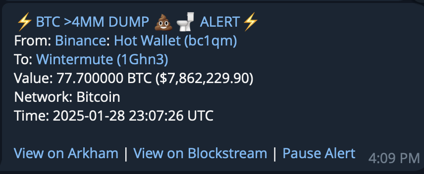 martypartymusic's tweet photo. MM Update: #Binance continue selling #Bitcoin and #Ethereum to flush leverage traders using #Wintermute.

Buy spot and remove to self custody.

Do not get shaken out my this predatory behavior. https://t.co/aPTLyuyE8i