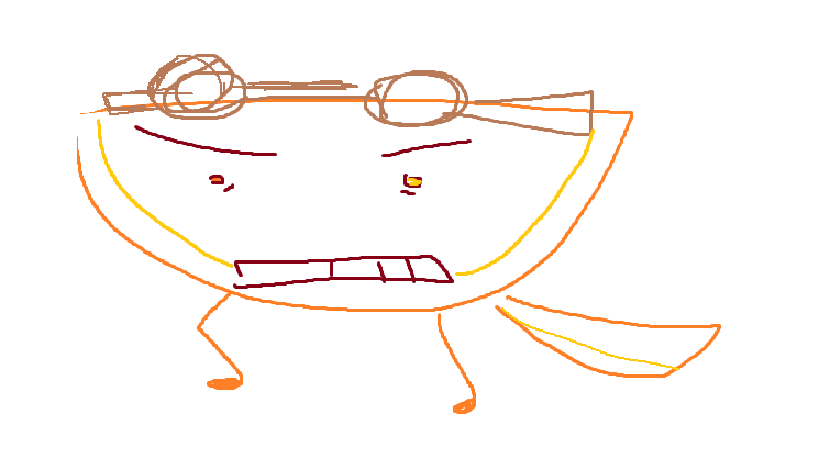 ocelottlasagna's tweet image. ORANCE SLICE #goonofthecentury #gotc