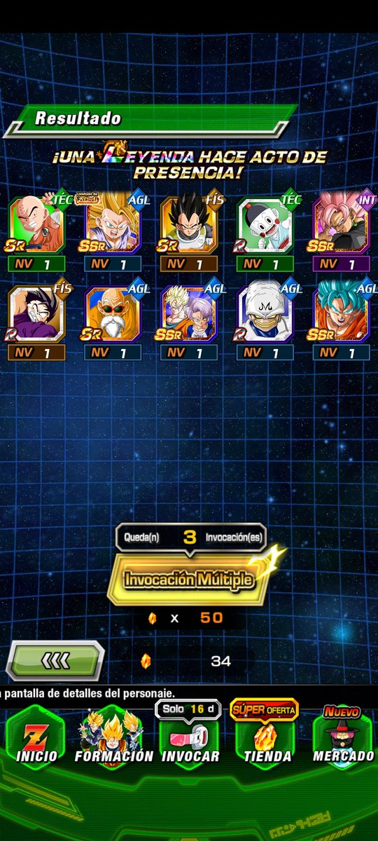 Leomty9356's tweet photo. @dsimons_ Salió en la última con animación de Vegito en base https://t.co/lIYA2baq6n
