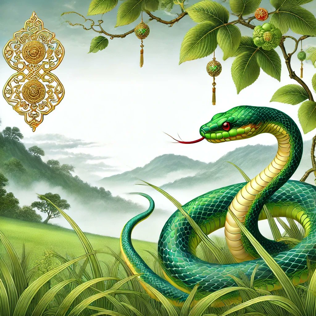 Happy Year of the Snake! Be mindful of chaos, but stay positive