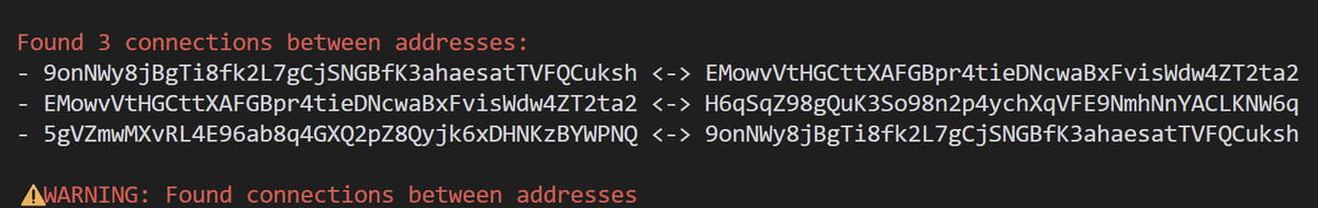 codestagdev's tweet photo. // 2️⃣ Enter Codestag’s Solution💡

At Codestag, we built a custom script that dives deeper.

✅ Fetches the last 50 transactions from holders & creator using @QuickNode  RPC
✅ Finds real interactions by comparing transaction hashes
Here’s what the logs look like:

#CryptoSecurity #SolanaDev #Web3Development #DeFiTools