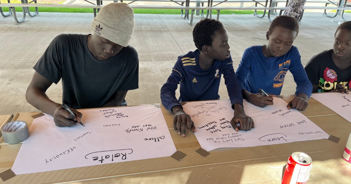 action4hc's tweet image. The Empowering Youths Reading Club and Aboriginal Awareness Initiative by Young Learn has helped bridge ethnocultural community members and Indigenous communities.

Read more at shorturl.at/4c0gE

#EmpoweringYouths #Reading #IndigenousTraditions #SouthSudaneseCommunity