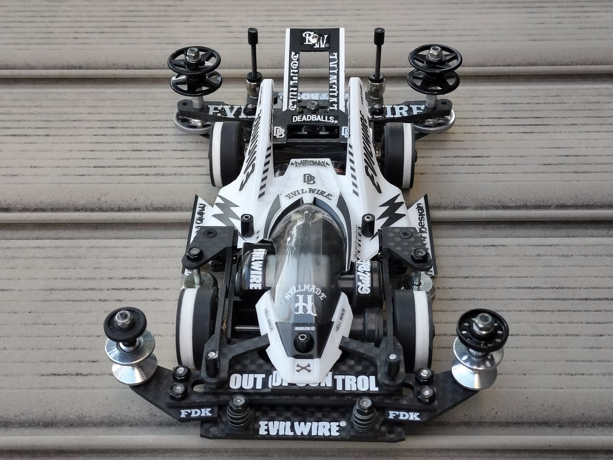 2025年一発目の新車はステチャレ片軸ラウンドを戦う予定のFM-Aです