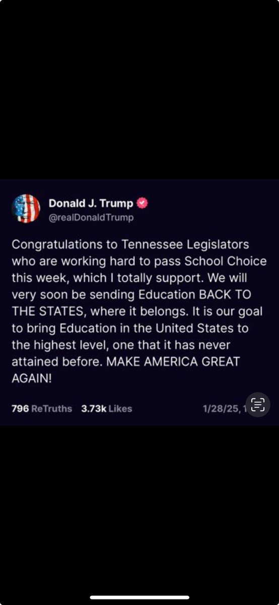 President Trump is absolutely right—school choice is about giving parents the power to decide what’s best for their kids. That’s exactly why I advocate for a strong, winning education freedom plan that prioritizes families, not weak-kneed establishment types like never-trump AFP