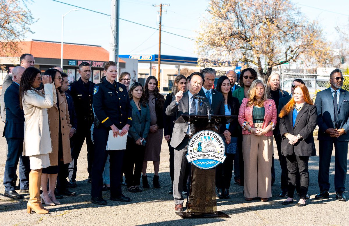 Today, we attended a news conference in South Sacramento to announce the new Sacramento Regional Human Trafficking Task Force (HTTF) in partnership with the Sacramento County DA’s Office, CA Department of Justice, and the Department of Homeland Security Investigations. This
