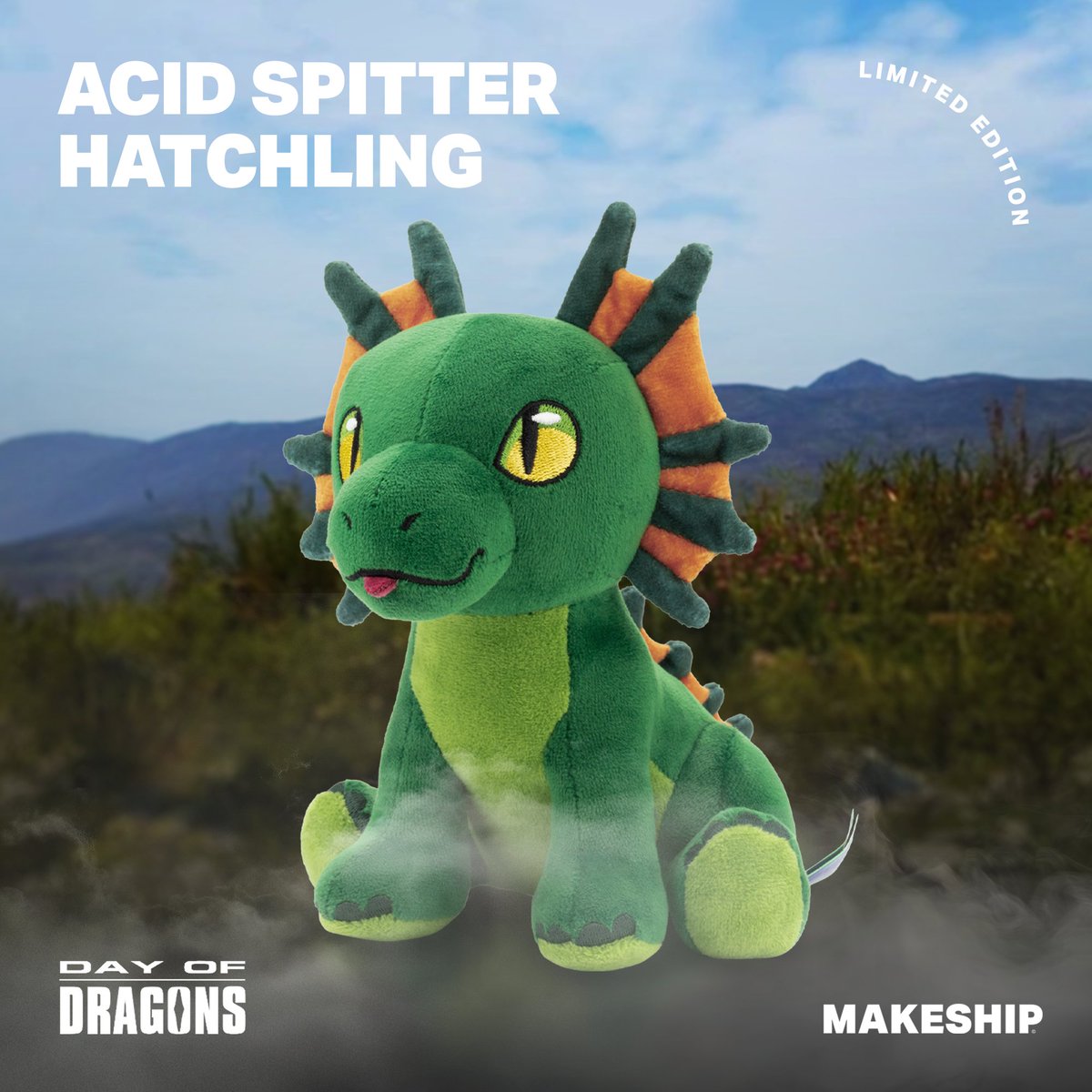 It’s giveaway time! We’re giving you the chance to win 1 of 2 Acid Spitter Hatchling Plushies compliments of Makeship! 

How to enter?

1. Follow @makeship and <a href="/Beawesome_Games/">Beawesome Games</a>
2. Retweet this post

Good luck!