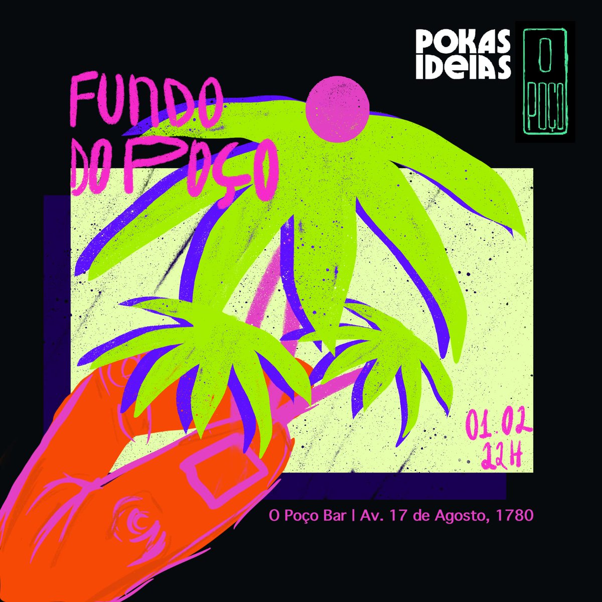 pkideias's tweet photo. Se liga, meu povo!

A festa Fundo do Poço tá chegando com tudo, produzida pelo coletivo Pokas Ideias! Vem com a proposta de sentir o caos criativo e a energia da música com Rádio Libertadora, Lucaz Ferraz e  PKI nos decks. Cola com o bonde da preguiça! https://t.co/axWuEcgBs5