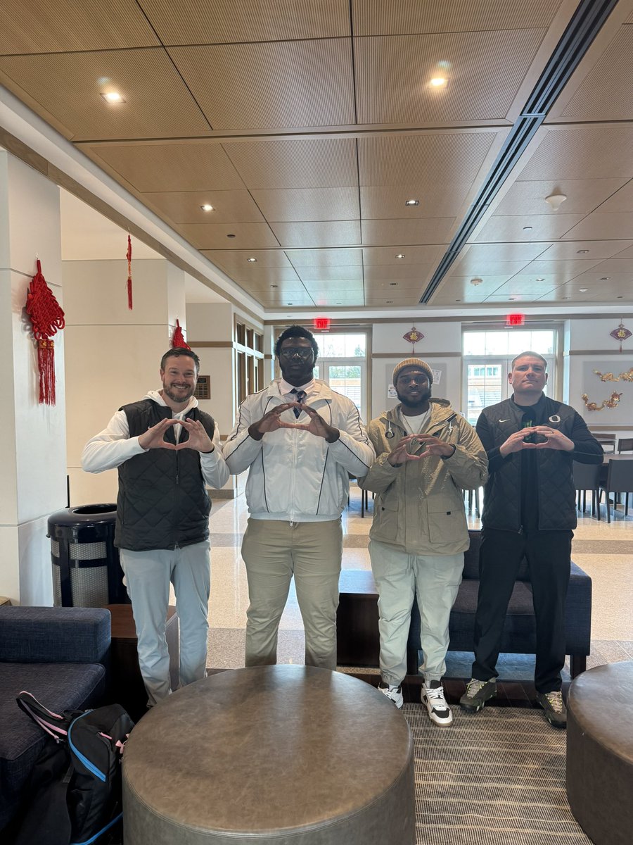 SCO DUCKS !! <a href="/CoachDanLanning/">Dan Lanning</a> <a href="/105CoachTerry/">A'lique Terry</a> <a href="/CoachLup/">Tosh Lupoi</a>