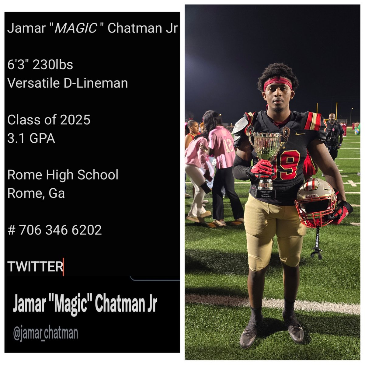 Jamar Chatman Sr tweet media