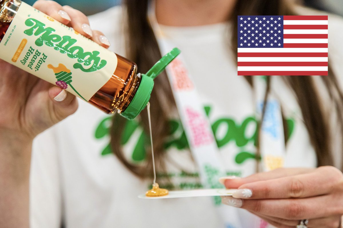 75% of all honey consumed in the US comes from abroad. Most of it is probably not real. 

We at <a href="/MeliBioInc/">MeliBio</a>  are changing that by making our <a href="/mellodyfoods/">Mellody Plant-Based Honey</a> products here in the 🇺🇸
Our team stands behind the quality of our products that are directly derived from plants, without the