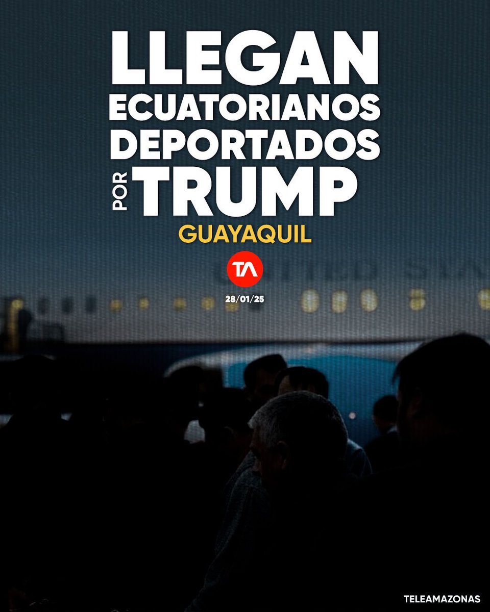 ⚪️ Para los que aplaudieron la noticia falsa de que “Ecuador gracias a la gestión de Noboa no estaba en la lista de deportación de Trump” 😹🫴 

Ay chiquillos…hay fake news de lado y lado