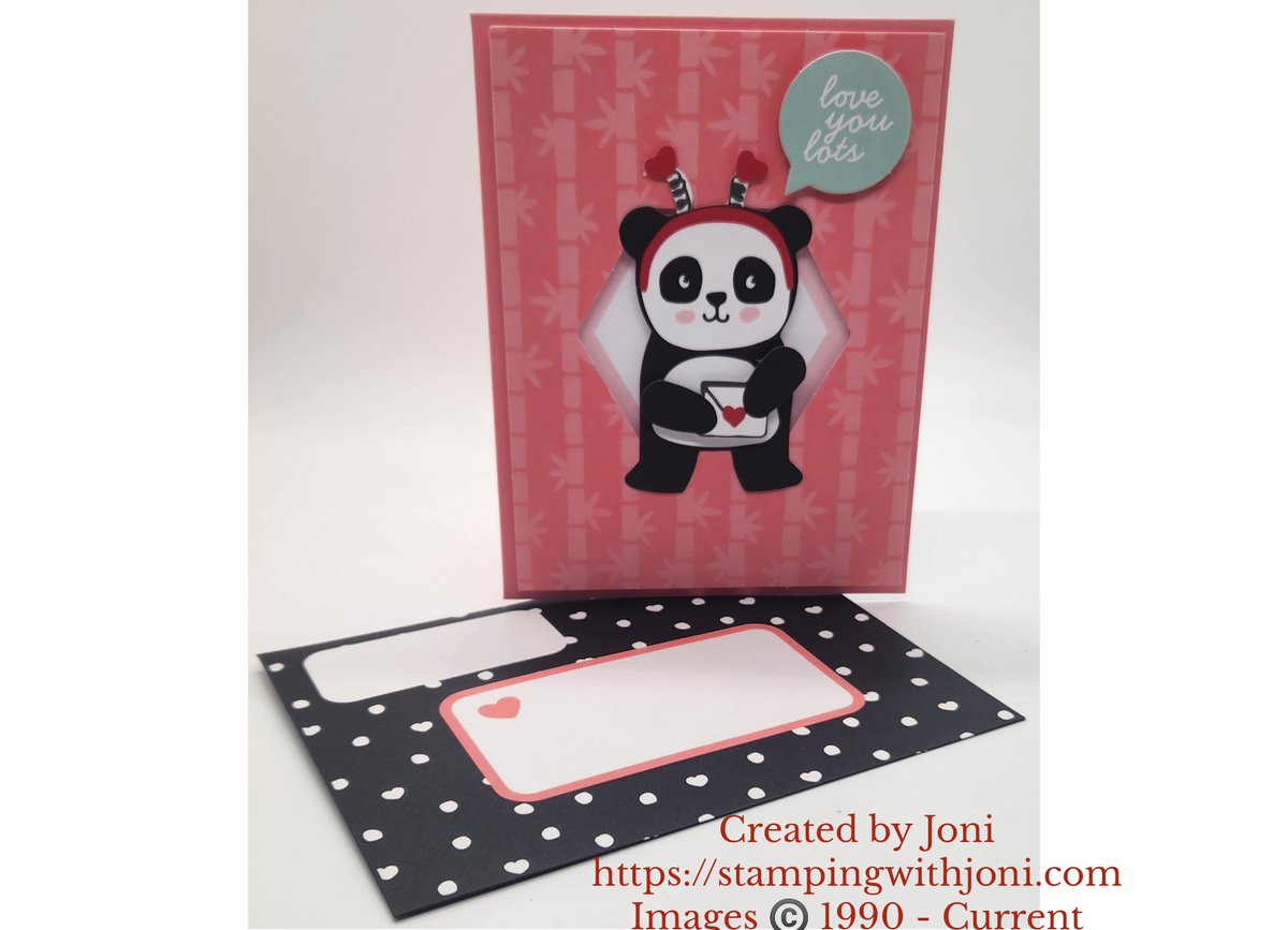 jonistamps2006's tweet photo. 4 days until 29 Palms  Farmers Market! And I created a new Valentine's Day card just for you! Take a look!

#stampinup #reddoorcrafters #inkyfingers #29palmsfarmersmarket #29palms #Cards #fourdays #valentinesday #panda https://t.co/iqech16zKZ