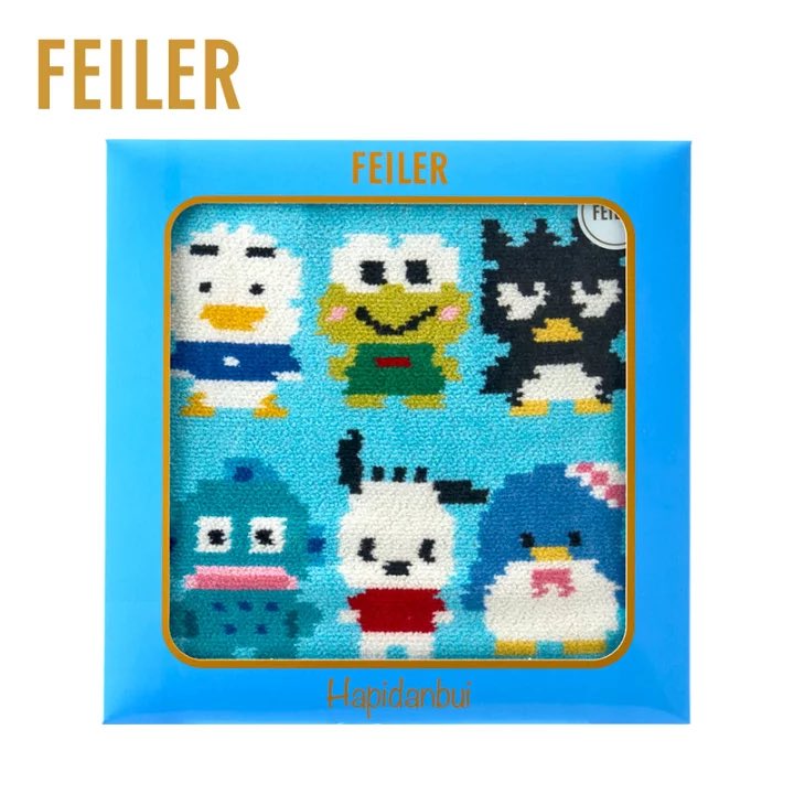 FEILER × サンリオコラボ 新デザイン4種類🎀 🔻 フェイラーハンカチ