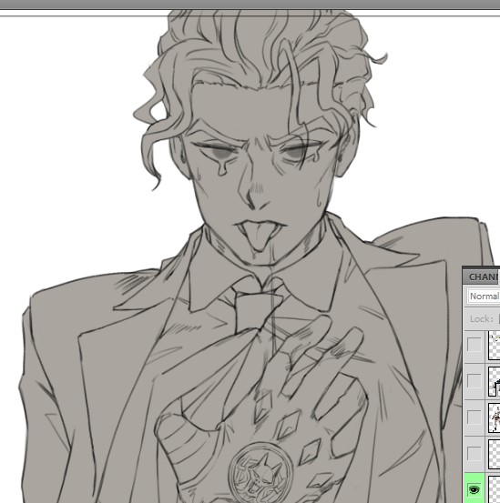 WIP #jjba #kira #kirayoshikage