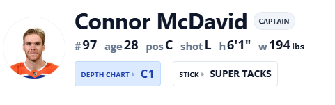 PuckPedia's tweet image. Did you know that we now show:

🏒a player's stick at the top &amp;amp; all of their gear at the bottom of their player page

🏒the most common stick for the team at the top &amp;amp; all of the gear worn by the team at the bottom of the team page

Courtesy of our friends @geargeekhockey !
