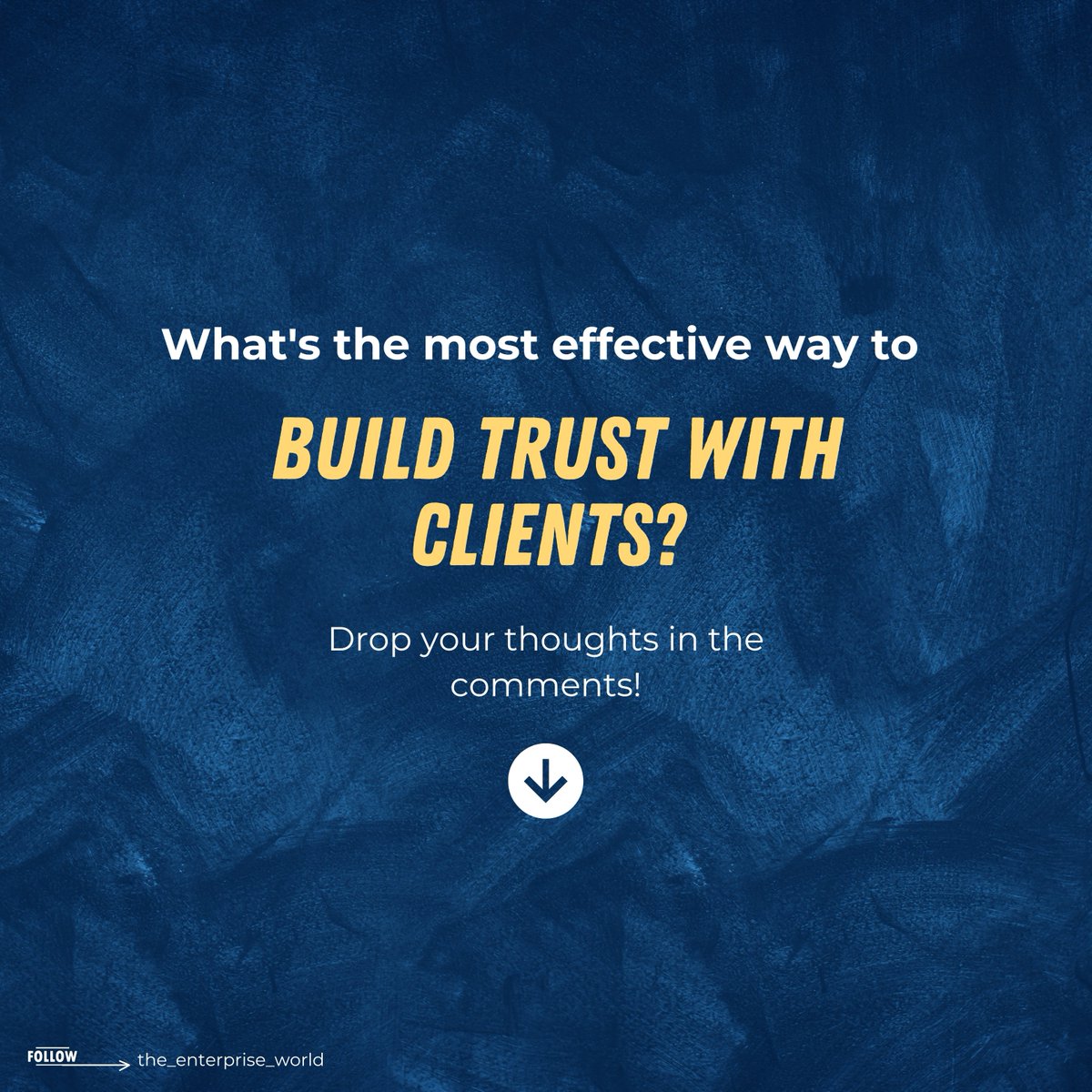 theenterprisew's tweet image. The answer is simple: Deliver on your promises and communicate openly. Transparency is key—it’s the foundation of loyalty and trust. When your clients see you as reliable and upfront, they’ll stick with you for the long run. 

#TrustBuilding #ClientLoyalty #OpenCommunication