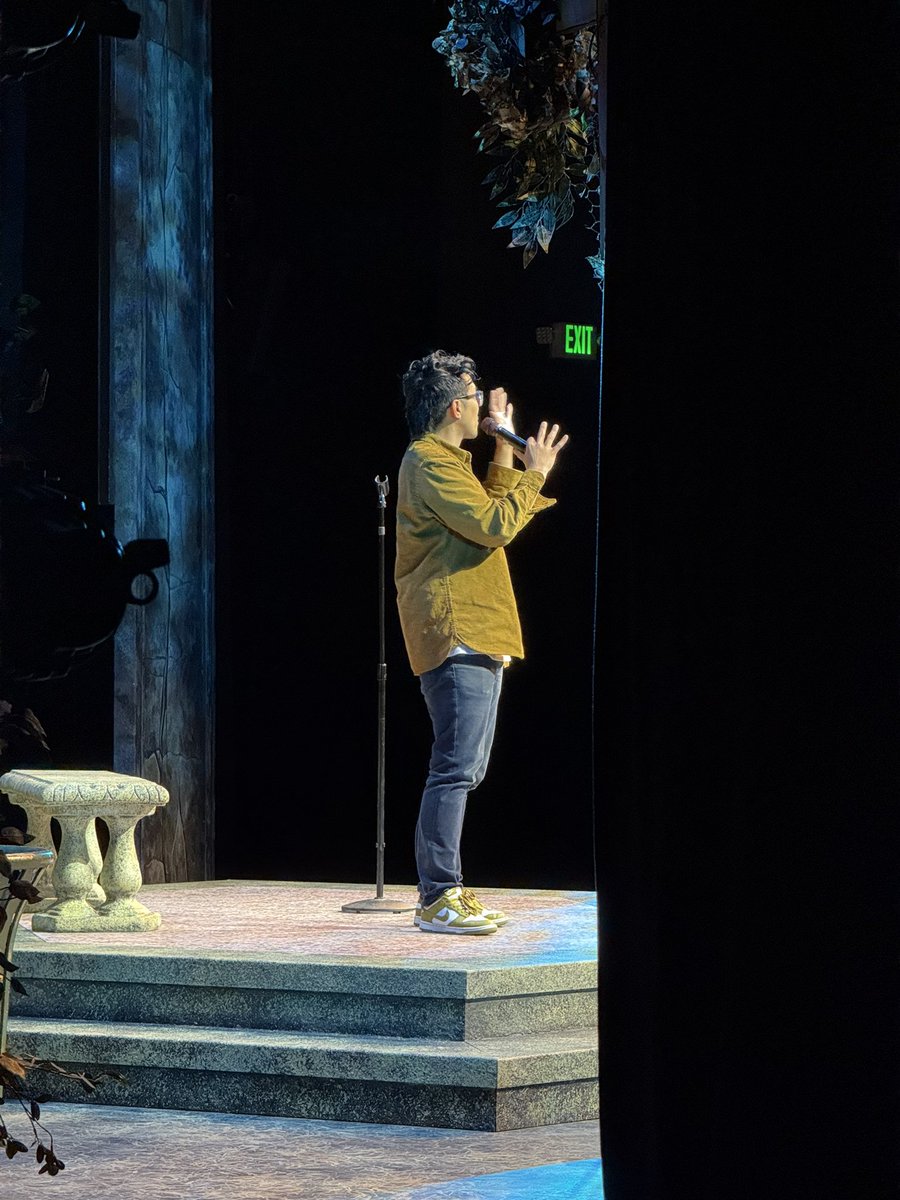 Backstage at Comedy Night at The Playhouse! We are having fun with Alex Duong, The Show with Adam &amp; Sean and headliner Trenton Davis! As usual the audience is on one. The crew is amazing. Wish you were here!