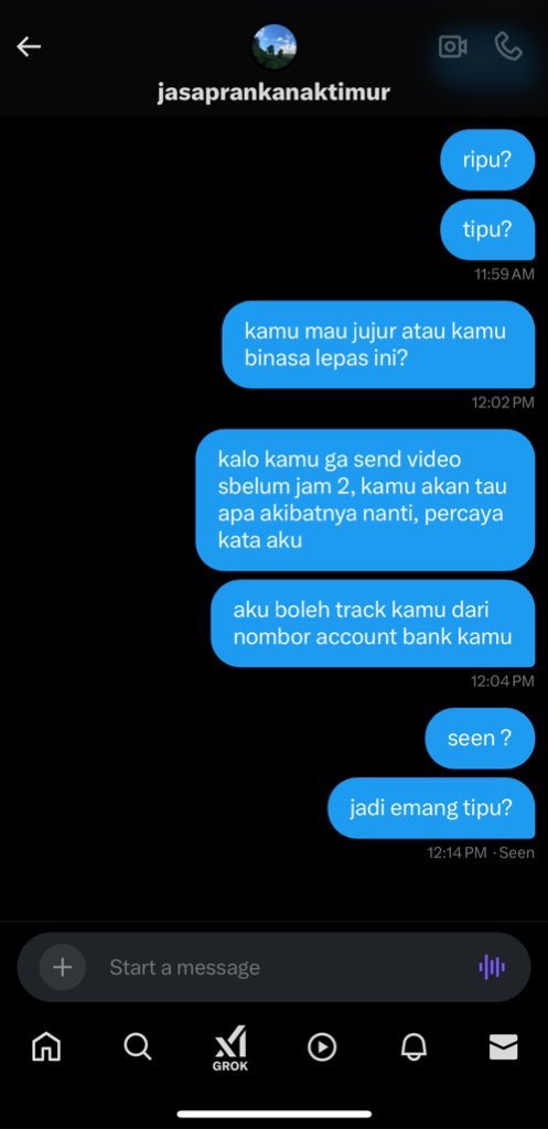 nonavail39's tweet photo. @ypxzy_ PENIPU!!!!!UDAH DIBAYAR GA DI SEND!KATANYA UDAH ADA VIDEO!SEDIA APA YANG BAKAL TERJADI!!!VIRALKAN DIA!!!!!
DONA PALENTINA FIRLA
@donaefrata @donaefrata @donaefrata 
#jasaprank #indonesia #penipu #trending #fyp #viralindonesia #viral #trendingindonesia #trending #VideoViral https://t.co/fJFWFwfIpa
