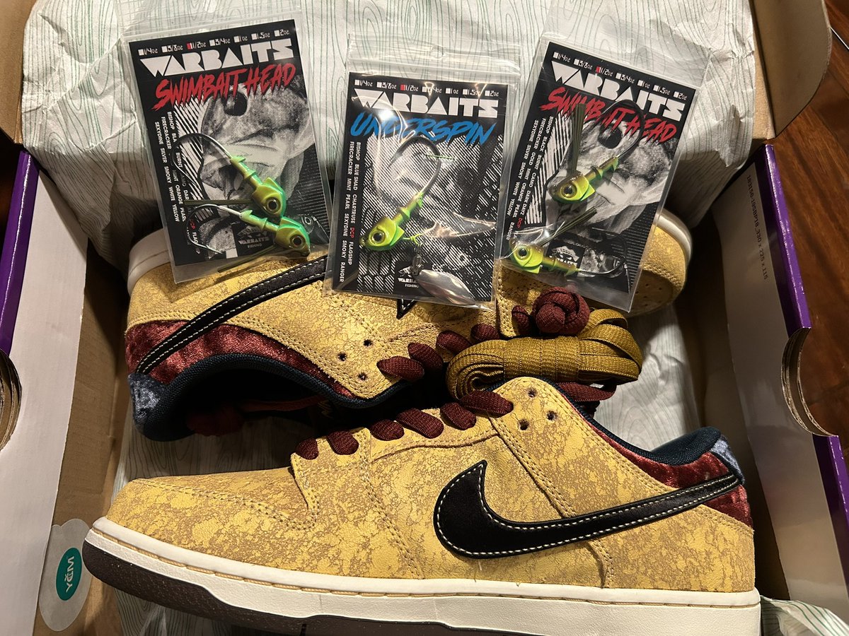 GTG_Design's tweet image. @nikesb @WARBAITS mailday, great way to end the day after an eventful day of fishing haha @Ixntro