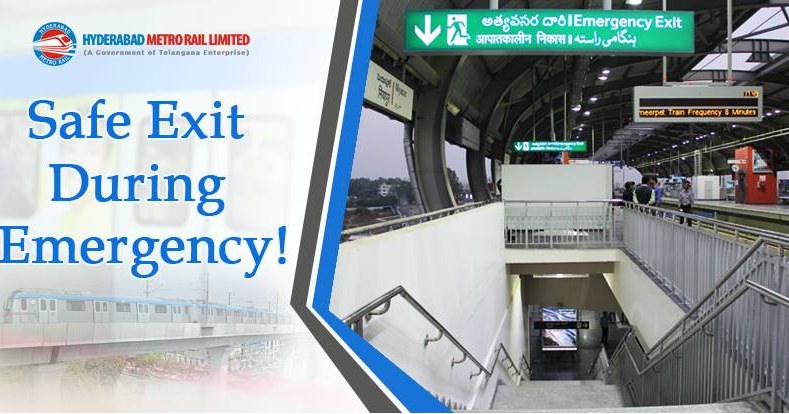 HMRLHydmetro's tweet photo. In addition to regular signages that guide your commute, there is also emergency exit signage in metro stations to help commuters leave the stations quickly during an emergency!
#HyderabadMetroRail #Emergencyexit #Exit #HyderabadMetro #HMR #hydmetro #Signages #ExitSignages https://t.co/m0zHbxL1bv