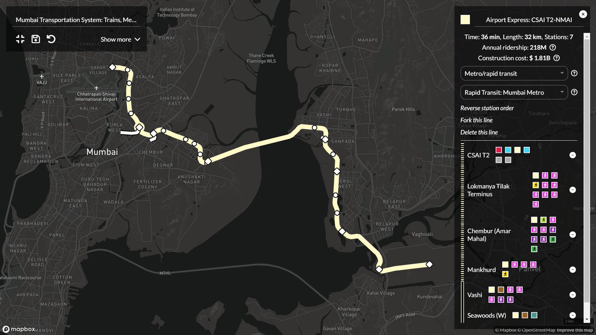 log_premee's tweet image. With the #mumbaimetro Gold line in the news!! I want this line to be more than just an Airport Express Line! This line is connecting 2 cities too! There should be an express line and a local line!!