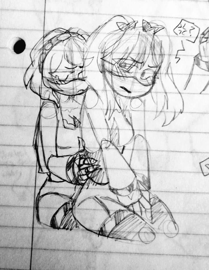 MuroDron_nsfw's tweet photo. I redraw this from someone else's, if I find their @ than I'll mention em! 
But creds to them♡♡♡

Have some old #oilrose art/comic ^^
(Sorry it's in such low quality, this is coming out of my notebook)
#oliroseart #murdrdrones #fanart https://t.co/zggheArQnw