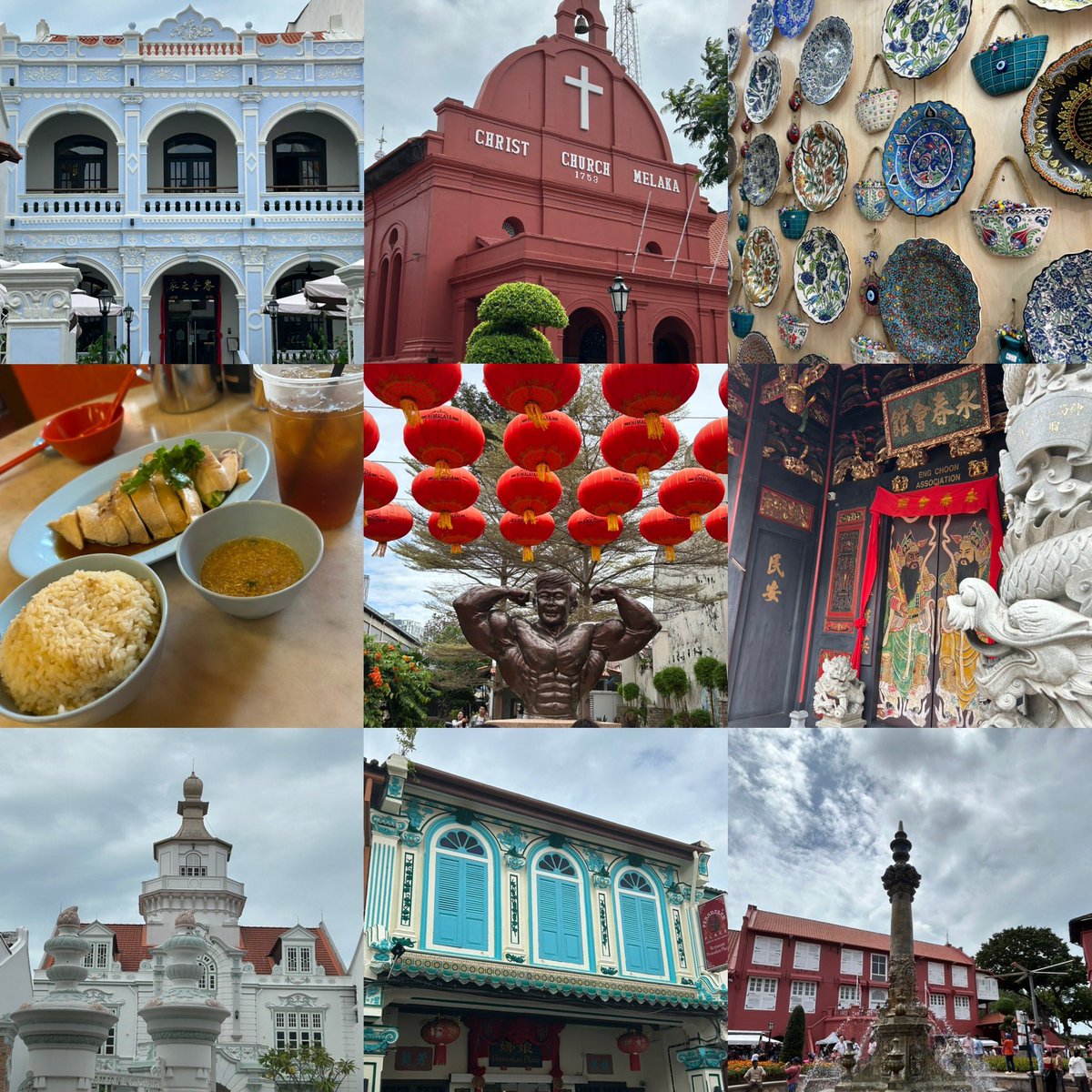 チャイニーズニューイヤーの休みでマラッカで休暇中