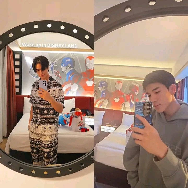 sanggierxs's tweet photo. Omg?!!!! GeminiFourth together today in DISNEYLAND 😭😭😭

#GeminiFourth https://t.co/yEVyFqYfon
