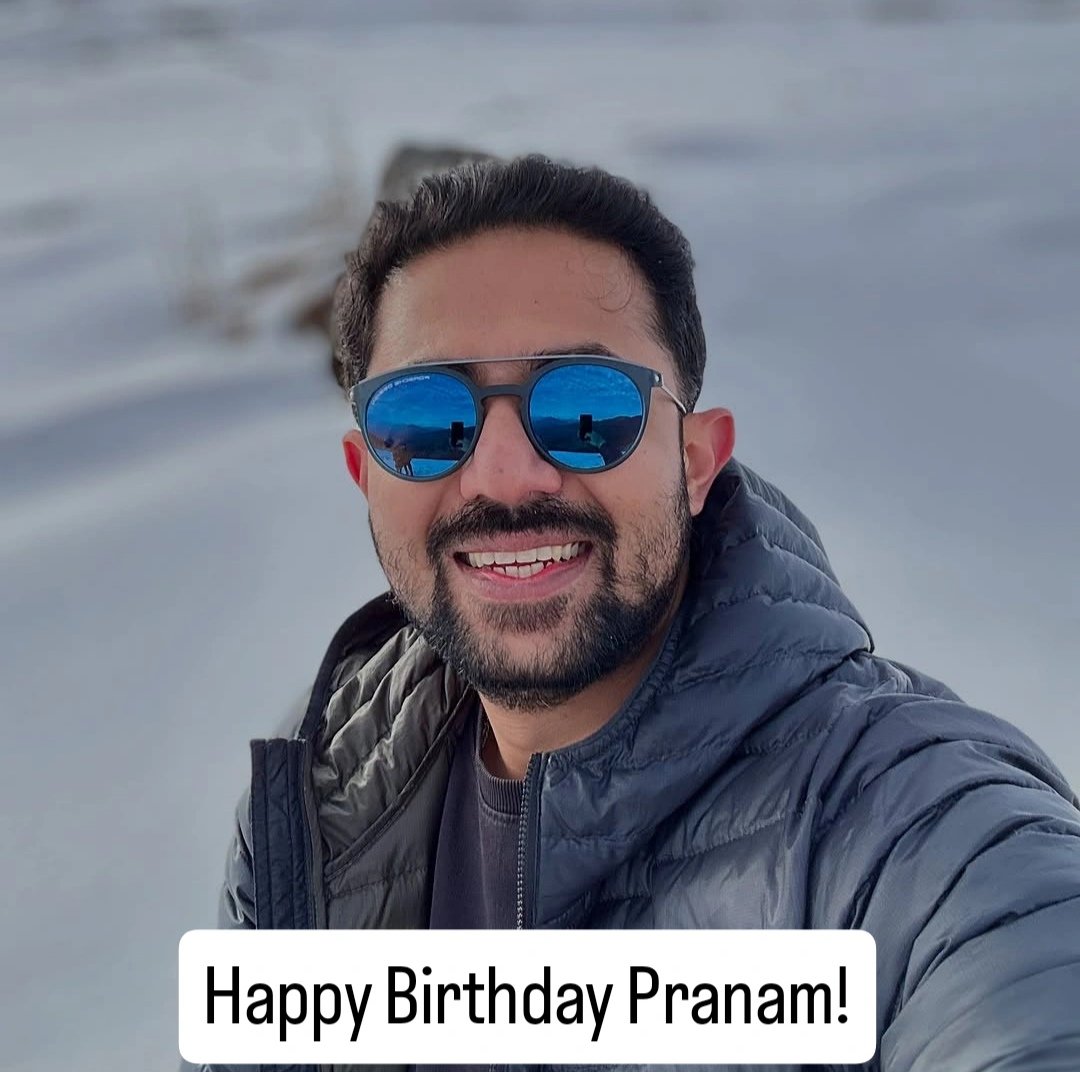 Bangalore Times (@bangaloretimes1) on Twitter photo Wishing <a href="/PranamDevaraj/">Pranam Devaraj</a> a very happy birthday!
#birthdaywishes #birthdaypost #Kannadafilmactors Wishing <a href="/PranamDevaraj/">Pranam Devaraj</a> a very happy birthday!
#birthdaywishes #birthdaypost #Kannadafilmactors