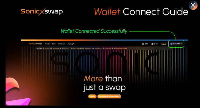 the_influncer's tweet photo. Unlock DeFi with Sonicxswap⭐️
Connect your wallet & access swaps, staking, farming, and launchpad opportunities effortlessly.
Sonicxswap makes DeFi simple, secure, and flexible for all users
Start now & maximize your crypto potential
#Sonicxswap #Crypto #MultiWalletSupport #SX https://t.co/ShK6Q0gTCt