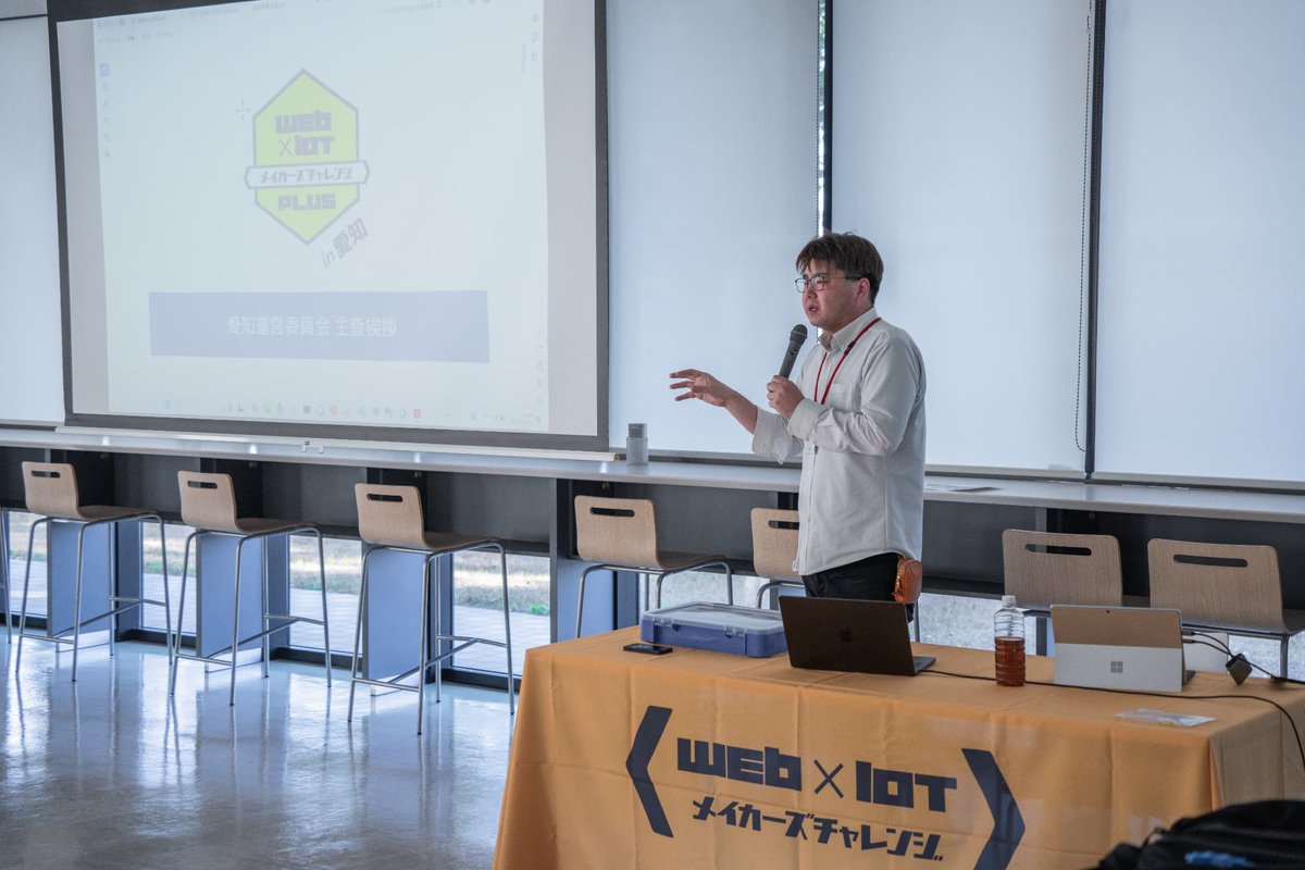 Yusk's tweet image. 1/25 Day1
#webiotmakers #愛知ハッカソン