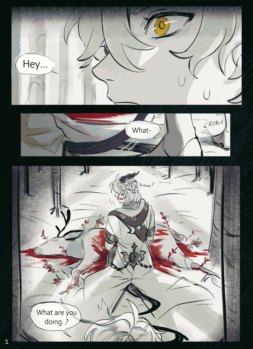 rinbedo's tweet image. My part for the Aebether Secret Santa! This comic is a gift for @kiryuyoshiya
I'm super late but Christmas can be in (almost) february as a treat haha (I'm sorry!!!!) 🥹
It's not NSFW, but kinda suggestive🫣
1/5
#Albether #GenshinImpact