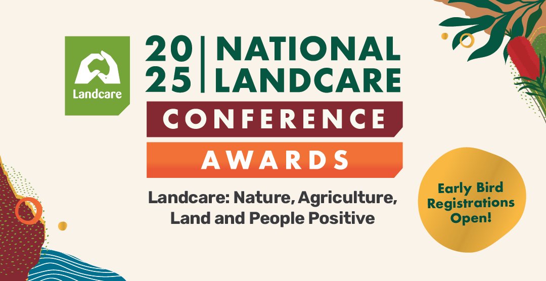 🎟️ Have you secured your discounted ticket yet for the 2025 National Landcare Conference and gala dinner? 🌟

⏰ QUICK! Early Bird Registration is open until April 1, 2025 – don’t miss out on the savings! 💸

👉 Register now: nationallandcareconference.org.au/register/ 🌿