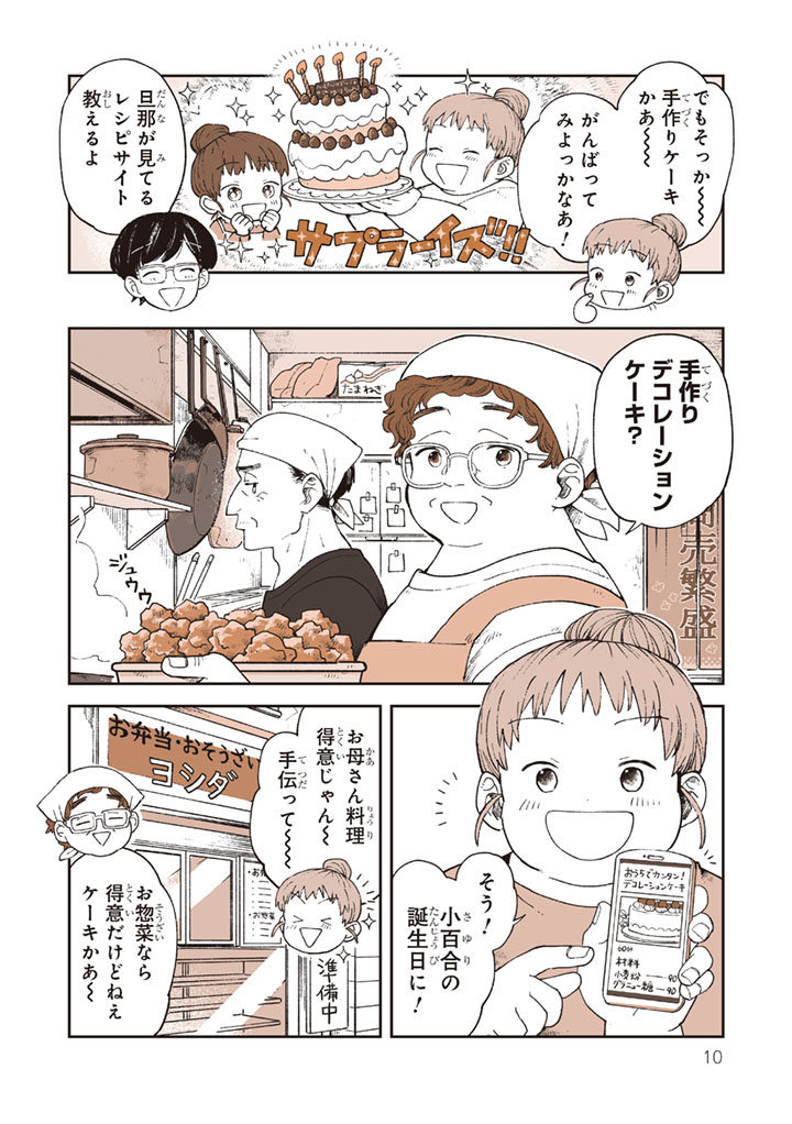 シングルマザーと誕生日ケーキ 2/5 