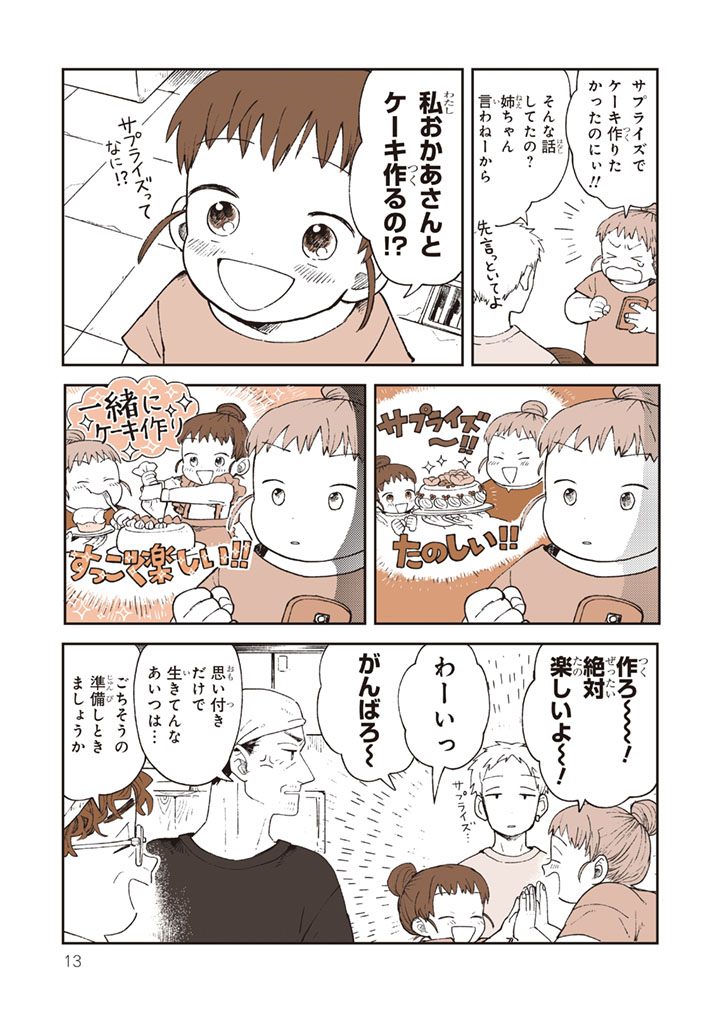 シングルマザーと誕生日ケーキ 3/5 