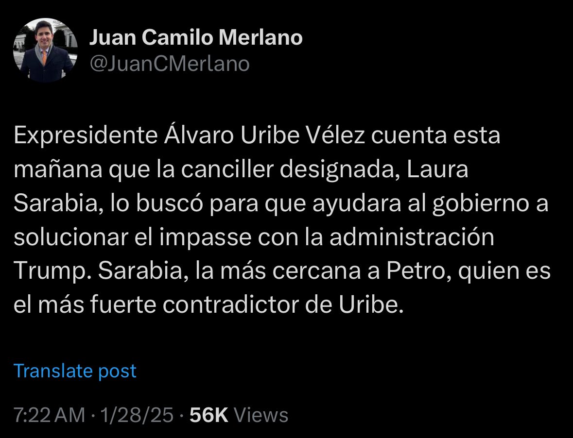 diegoarpo's tweet photo. @petrogustavo @petrogustavo  Le tocó llamar al papá para que lo sacara del problema https://t.co/ZXklJeXcs3