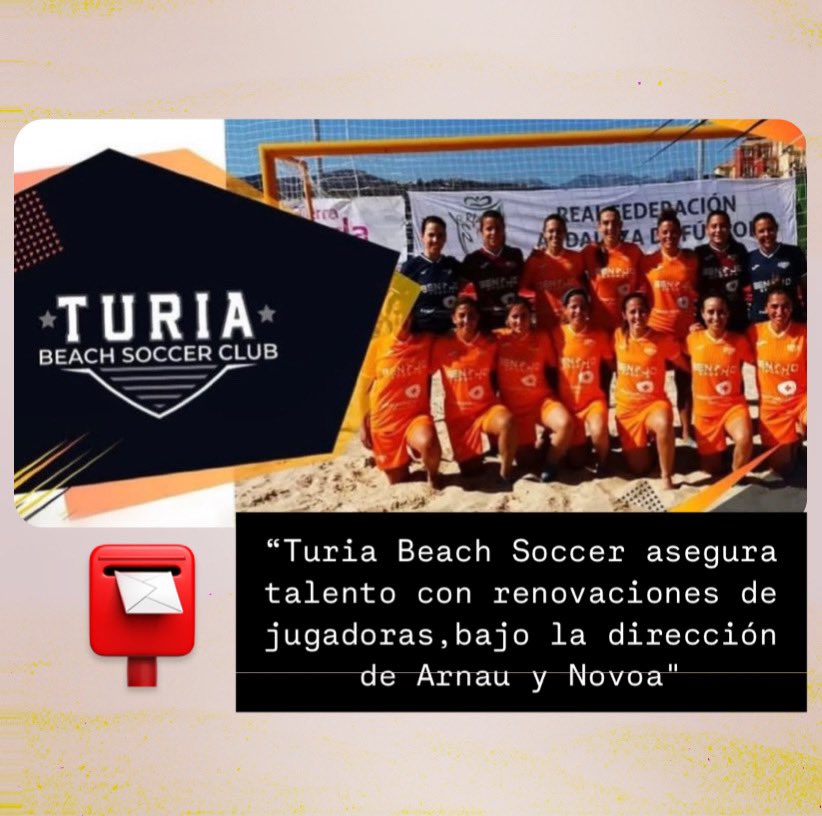 Turia Beach Soccer tweet media