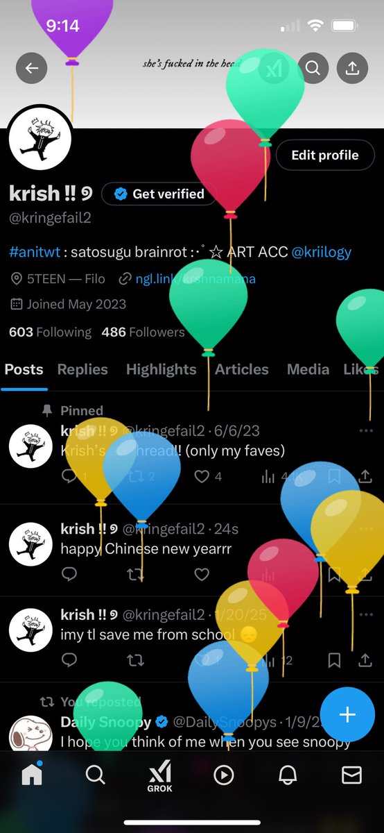 krish !! ୭ (@kringefail2) / Posts / X